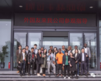 外國(guó)友來(lái)我公司參觀(guān)指導(dǎo)